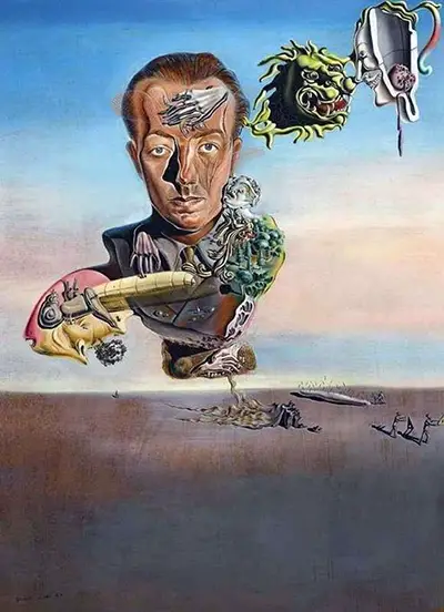 Portrait de Paul Éluard Salvador Dali